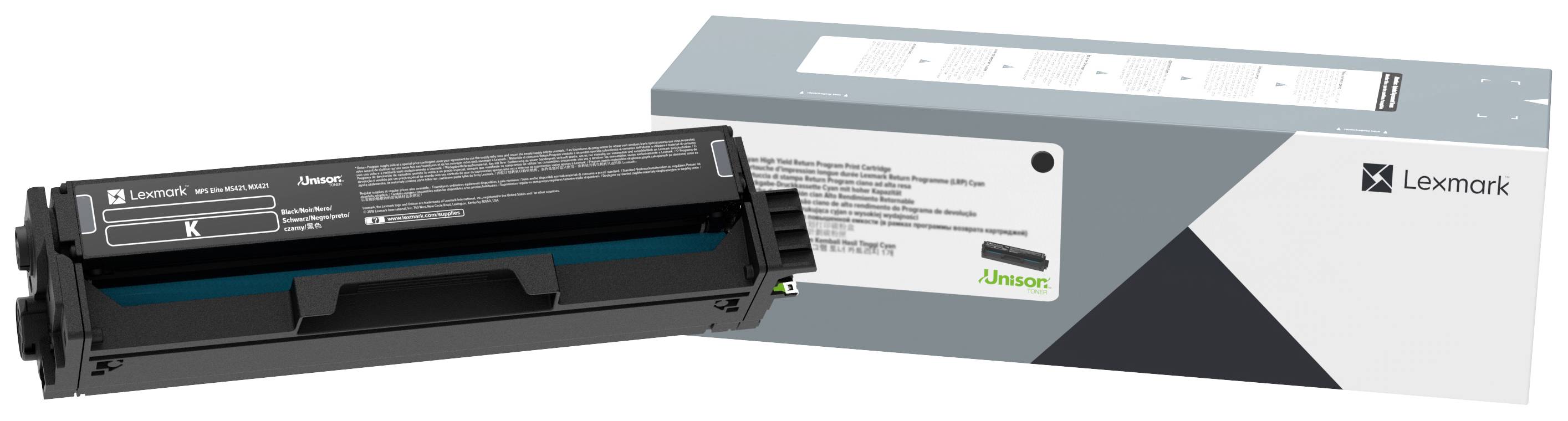 LEXMARK - Besonders hohe Ergiebigkeit - Schwarz - Original - Tonerpatrone - für Lexmark C3426dw, MC3