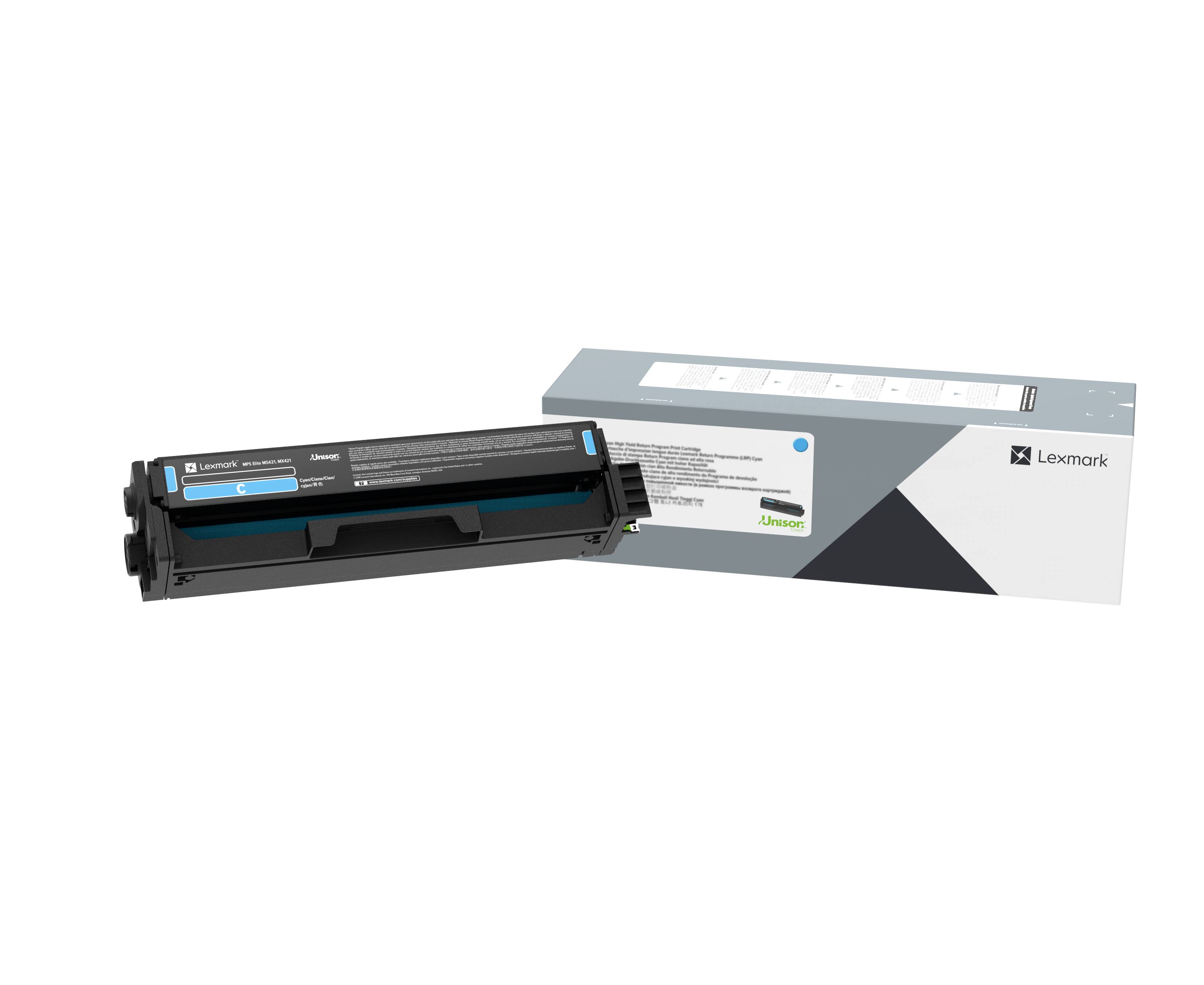 LEXMARK - Besonders hohe Ergiebigkeit - Cyan - Original - Tonerpatrone - für Lexmark C3426dw, MC3426