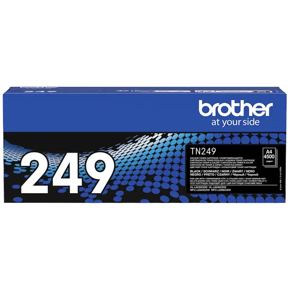 Brother Toner TN-249BK Origineel Zwart 4500 bladzijden TN249BK