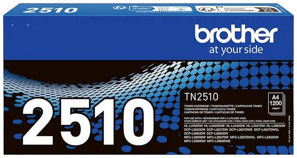 Brother Toner TN-2510 Original  Schwarz 1200 Seiten TN-2510