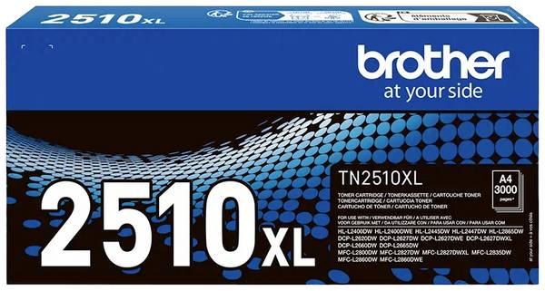 Brother Toner TN-2510XL Original  Schwarz 3000 Seiten TN-2510 XL
