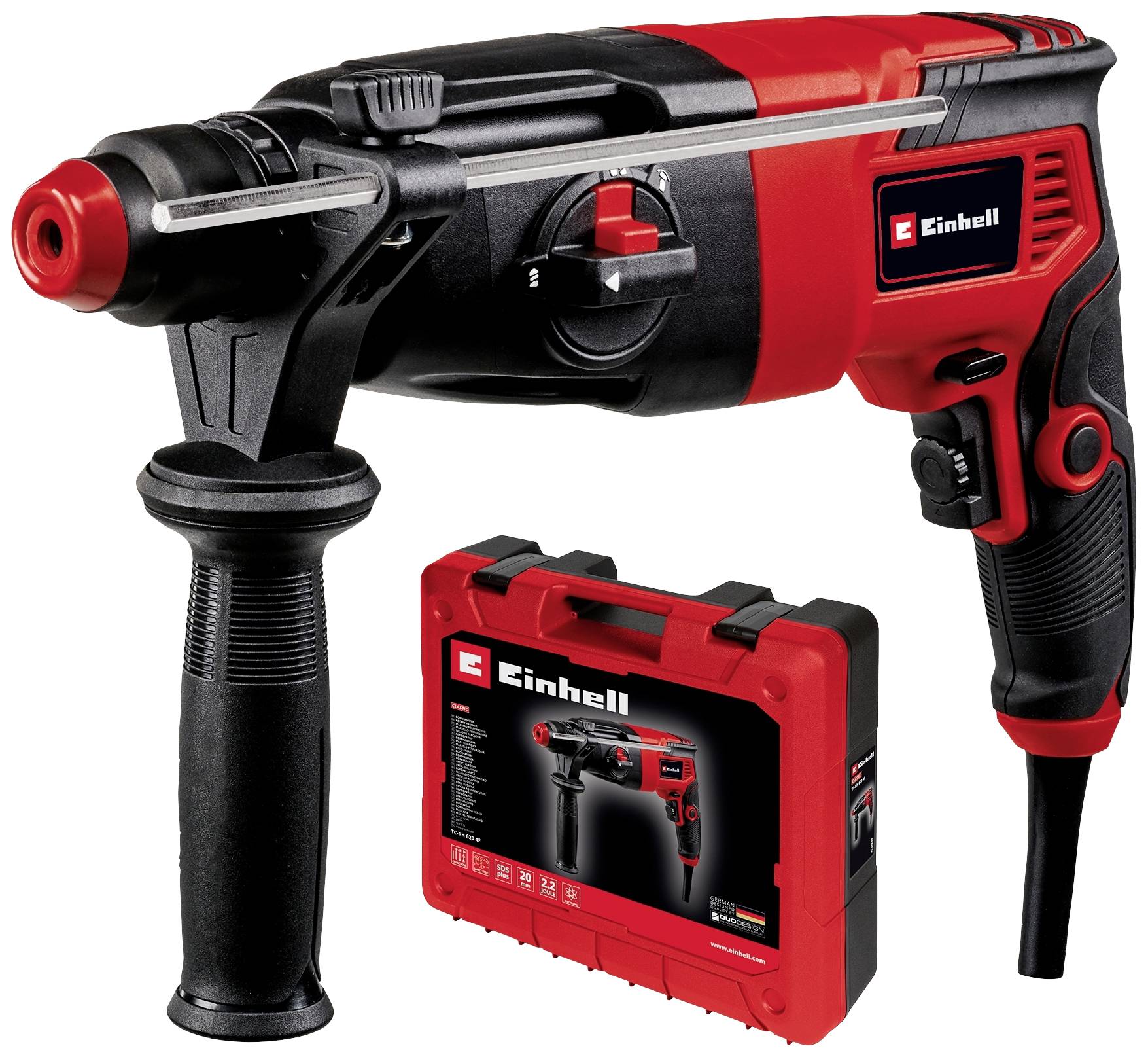 Einhell TC-RH 620 4F SDS-Plus-Borrhammare 240 V 620 W