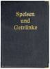 Sigel Speisekarten-Mappe SM100 Schwarz 1 St.