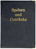 Sigel Speisekarten-Mappe SM101 Schwarz 1 St.