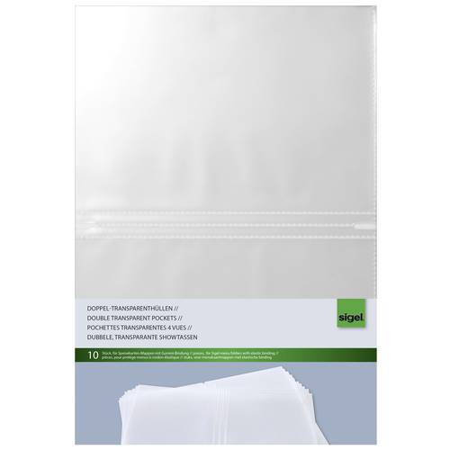 Sigel Doppel-Transparenthülle SM181 10 St.