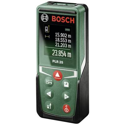 Bosch Home and Garden PLR 25 Laser-Entfernungsmesser B-Ware (Vorführware / sehr gut)   Messbereich (max.) (Details) 25 m