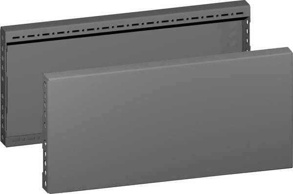 VX Sockel-Blende, seitlich, H: 200 mm, für T: 600 mm, Stahlblech Sockel Seitenset  8660043 Rittal Inhalt: 2 St.