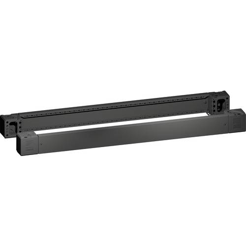 VX Sockel-Eckstück mit Sockel-Blende, vorne und hinten, H: 100 mm, für B: 1200 mm, Stahlblech 8660007 Rittal Inhalt: 1 S...