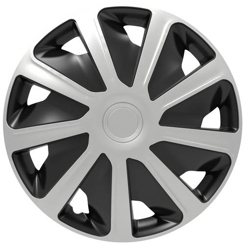 HP Autozubehör Radkappen R15 Anthrazit-Grau 4 St.