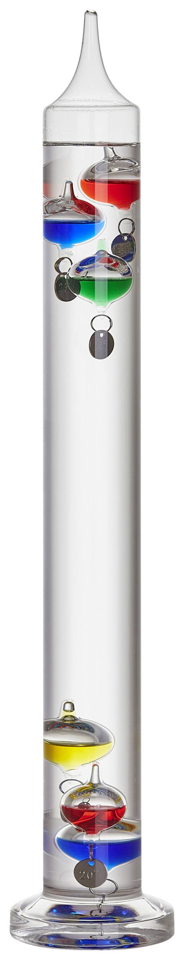 TFA Dostmann Flüssigkeitsthermometer GALILEO GALILEI Thermometer Transparent 18.1019.01.54