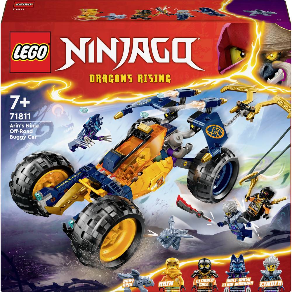 LEGO® NINJAGO 71811 Arins Ninja-terreinbuggy