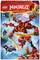 Verpackung des LEGO Ninjago Sets 'Kai's Ninja-Kletter-Mech' mit rotem Mech, Ninja-Figuren und Zubehör, geeignet für Kinder ab 9 Jahren.
