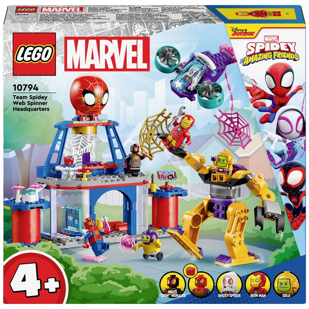 LEGO® MARVEL SUPER HEROES 10794 Het hoofdkwartier van Spideys team