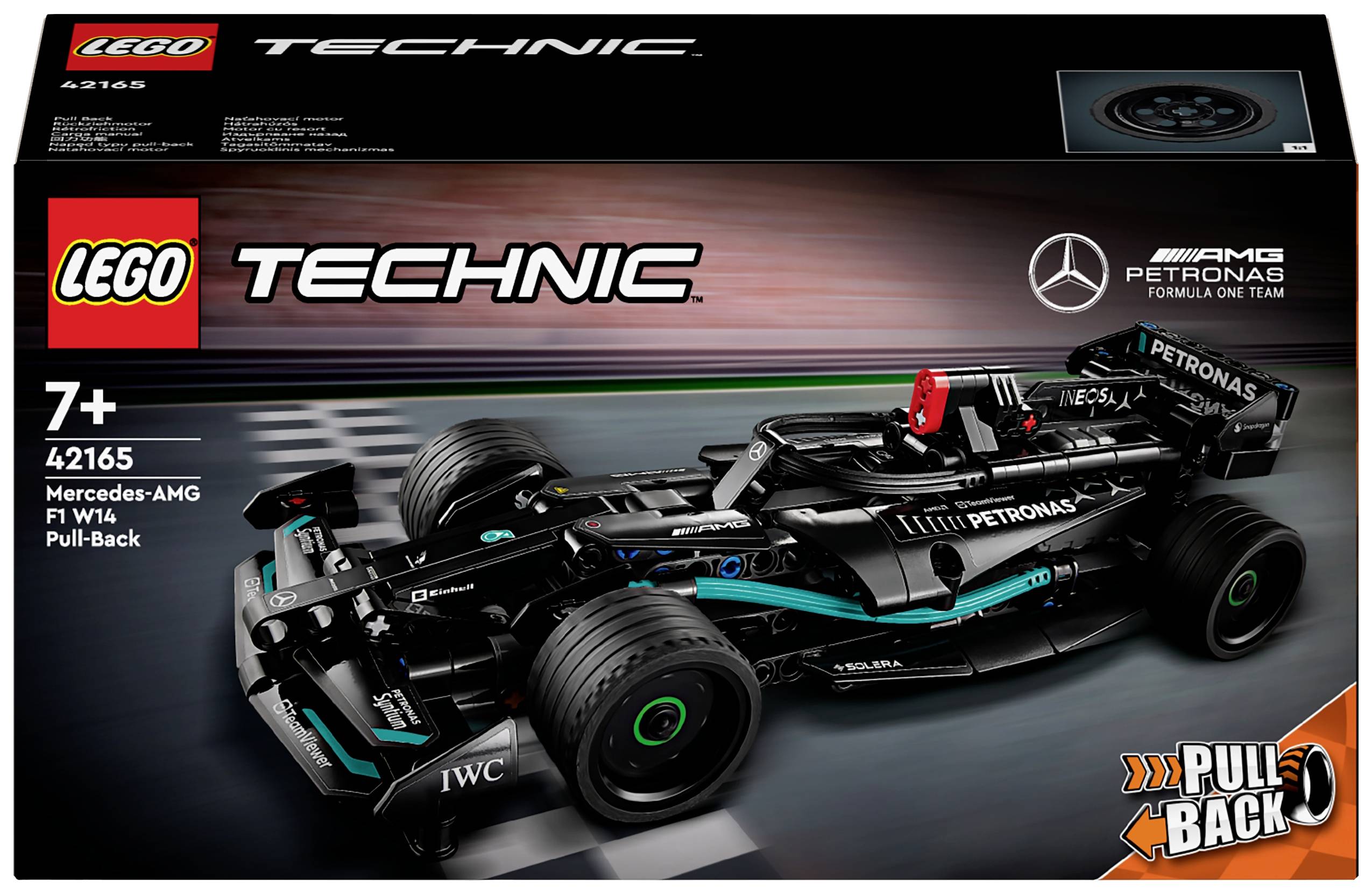LEGO Technic 42165 Mercedes-AMG F1 W14 E Pull-Back