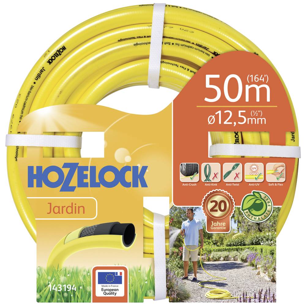 Hozelock JARDIN 143179 Tuinslang Geel 12.5 mm 1-2 inch per meter