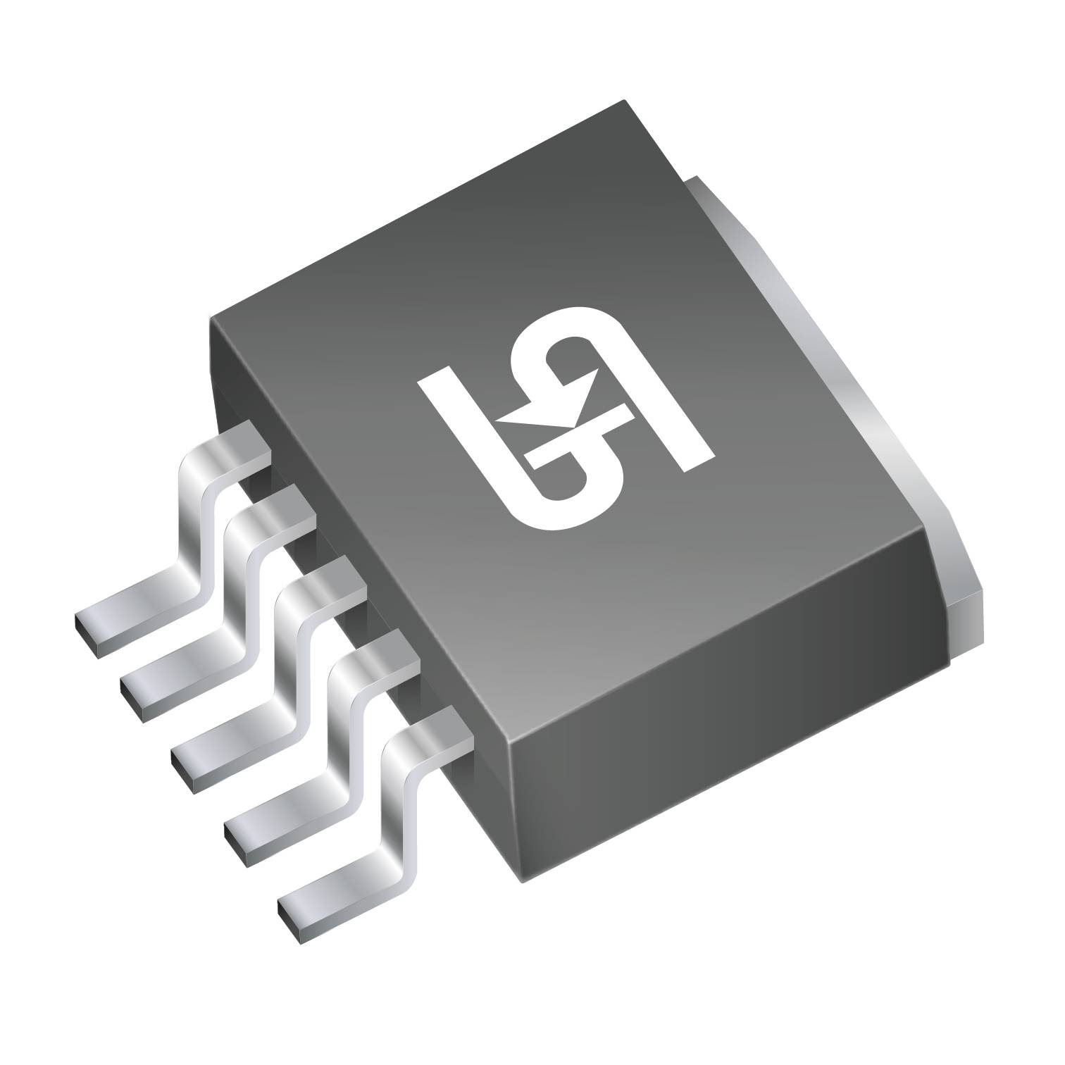 Taiwan Semiconductor TS2596CM533 RNG PMIC - spanningsregelaar - DC-DC controller D2PAK-5 Tape on Full reel afbeelding