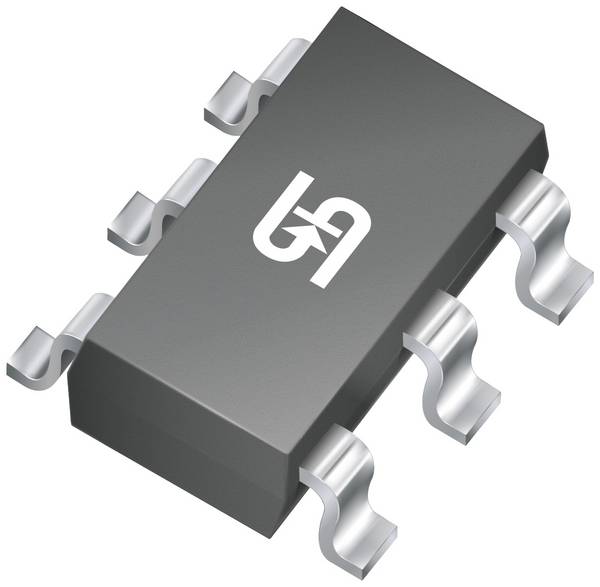 Taiwan Semiconductor  Diode TESD5V0V4UCX6 RFG SOT-23-6   Tape on Full reel