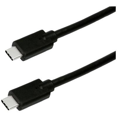 Roline green USB-C Kabel USB 3.2 Gen2 (USB 3.1 Gen2) USB-C® Stecker 1.00 m Schwarz Geschirmt, Halogenfrei, TPE-Mantel 11