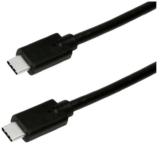 ROLINE GREEN USB 3.2 Gen 2x2 Kabel, USB C-C, ST/ST, 4K UHD-1, 20Gbit/s, Emark, 100W, schwarz, 1 m