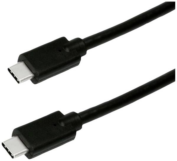 ROLINE GREEN USB 3.2 Gen 2x2 Kabel, USB C-C, ST/ST, 4K UHD-1, 20Gbit/s, Emark, 100W, schwarz, 2 m