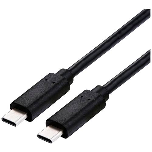 Thumbnail - VALUE USB4 Gen3x2 Kabel, C–C, ST/ST, 40Gbit/s, 100W, schwarz, 0,8 m