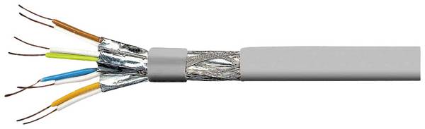 Value 21.99.1800 Installationskabel CAT 8.1 S/FTP Grau 100 m