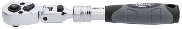 Vigor V6614N Umschaltknarre 1/4" (6.3 mm) 225 mm