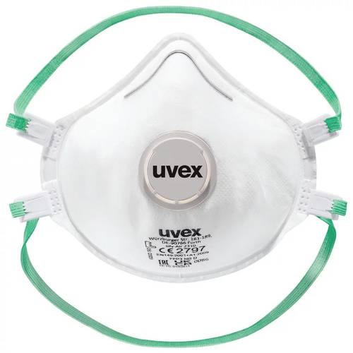 uvex silv-Air classic 2310 8762313 Feinstaubmaske mit Ventil FFP3 15 St. EN 149:2001 + A1:2009 DIN 149:2001 + A1:2009