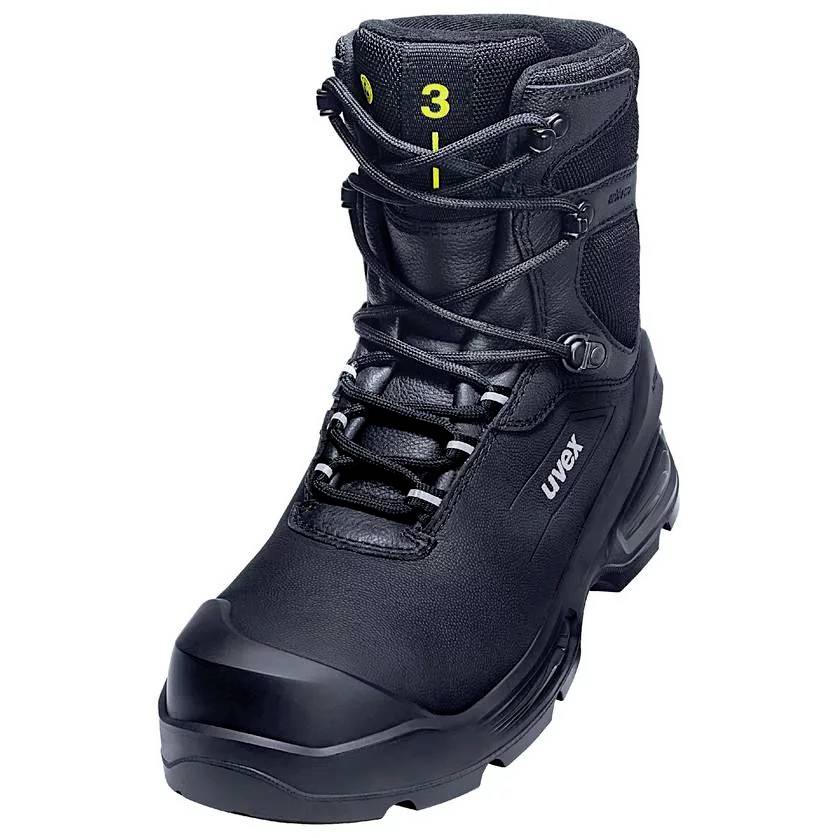 uvex S3L PUR W11 6877239 Sicherheitsstiefel S3L Schuhgröße (EU): 39 Schwarz 1 Paar
