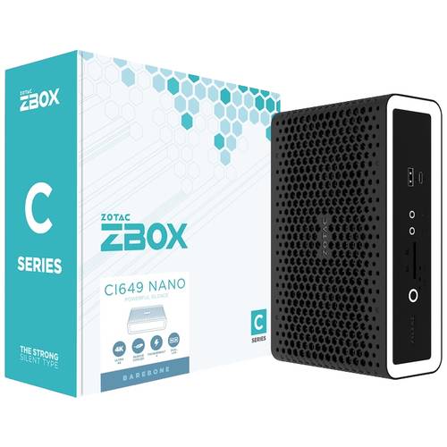 Thumbnail - Zotac Barebone ZBOX CI649 Intel® Core™ i5 i5-1335U 4.6 GHz Intel Iris Xe Grafikkarte ZBOX-CI649NANO-BE