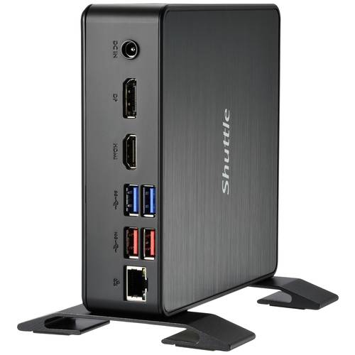 Shuttle Barebone XPC nano NC4010XA Intel 7305 2.5 cm (1 Zoll) Intel® Celeron® 7305 4.4 GHz 4 GB RAM Intel UHD Graphics 6...