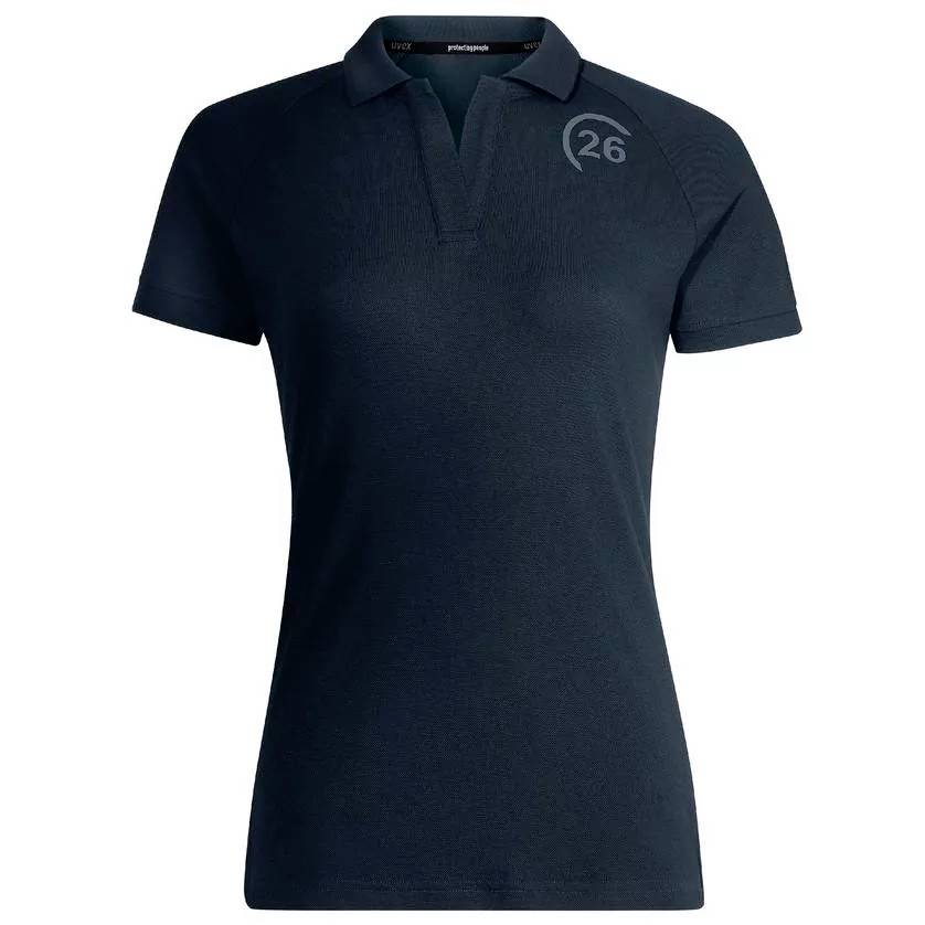 uvex 7010813 Poloshirt Kleider-Größe=XXL Schwarz