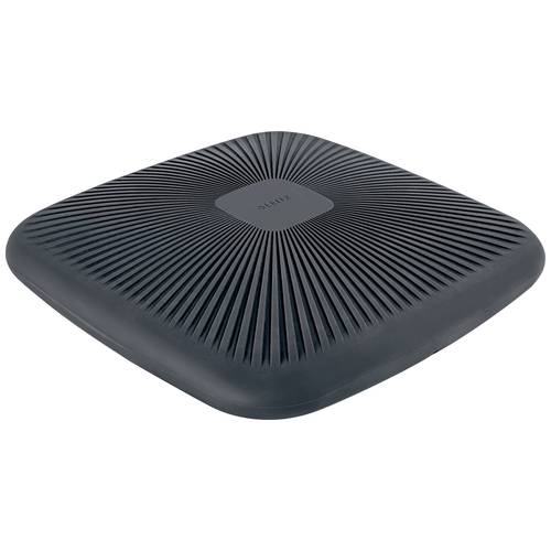 Thumbnail - Leitz Balancekissen Ergo Active, ergonomisch, bis 150 kg, waschbar, inkl. Luftpumpe, B 360 x T 360 x H 55 mm, dunkelgrau