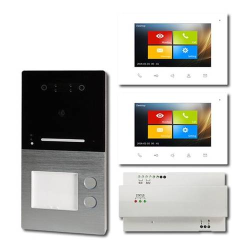 HHG Video-Sprechanlagen-Set Mehrfarbig