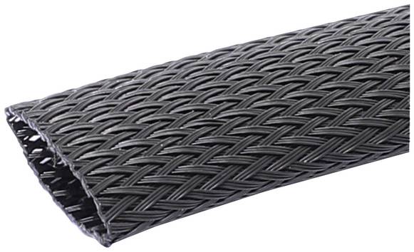 Quadrios 23CA205 23CA205 Geflechtschlauch Schwarz Polyester  5 bis 16 mm Meterware