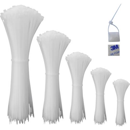 Quadrios 23CA241 23CA241 Kabelbinder Weiß UV-stabilisiert 520 St.