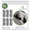 Quadrios 23CA246 Kabelhalter selbstklebend 23CA246 Grau 6 St.