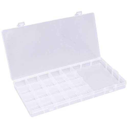 Thumbnail - Quadrios 23SA087 Sortimentskasten (L x B x H) 26 x 13.2 x 2.2 cm Anzahl Fächer: 21 feste Unterteilung Inhalt 1 St.