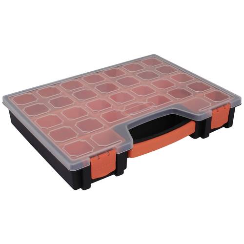 Quadrios 23SA092 Sortimentskasten (L x B x H) 37 x 27.2 x 6 cm Anzahl Fächer: 15 feste Unterteilung Inhalt 1 St.