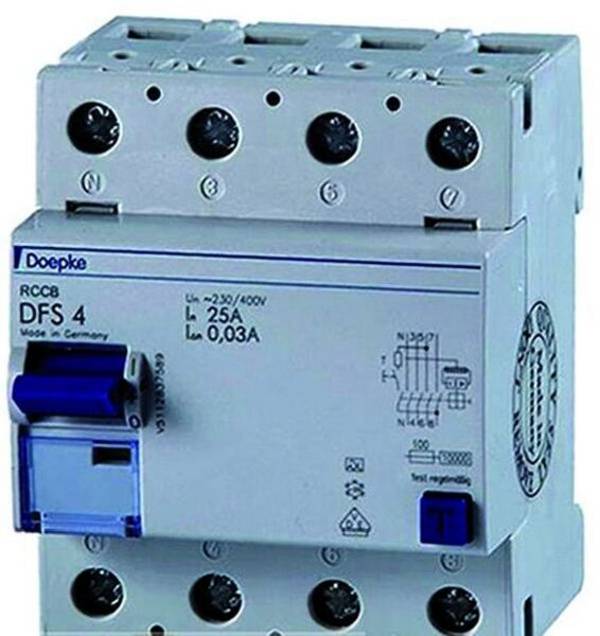 Doepke 09134909 09134909 FI-Schutzschalter allstromsensitiver FI A