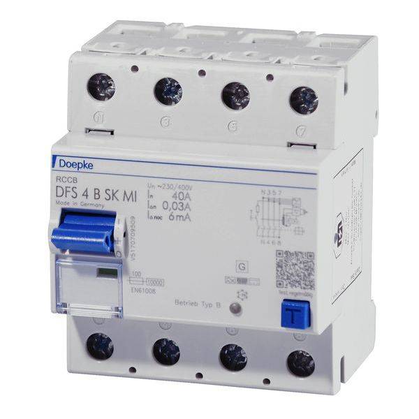 Doepke 09134892 FI-Schutzschalter allstromsensitiver FI B 0.03 A