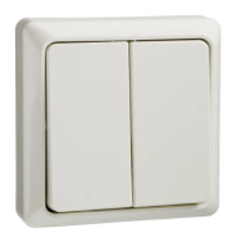 ELSO 506250 ELSO Doppeltaster 506250 42V/1A AP RENOVIERUNG perlweiß 1 St.