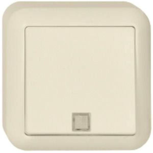 ELSO 382110 ELSO AP-Taster 382110 10A beleuchtet CONTURA perlweiß 1 St.