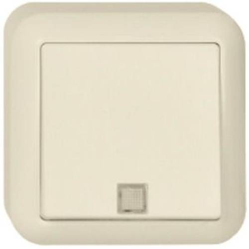 ELSO 382110 ELSO AP-Taster 382110 10A beleuchtet CONTURA perlweiß 1 St.