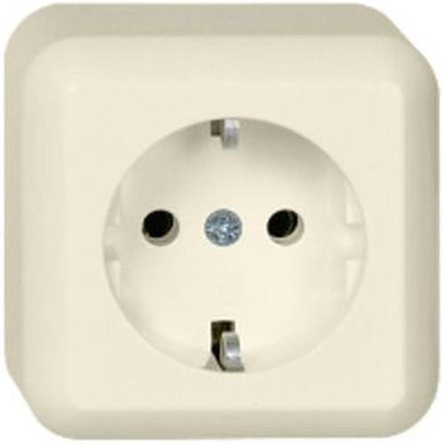 ELSO 385000 ELSO AP-Steckdose 385000 16A CONTURA perlweiß Creme 1 St.