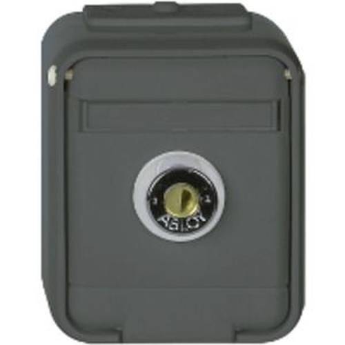 ELSO 455029 ELSO Steckdose gl abschließbar 455029 16A AquaTop licht/basaltgrau 1 St.