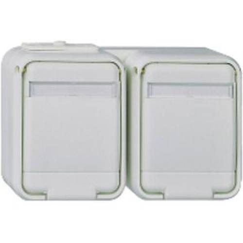 ELSO 445449 ELSO Steckdose 445449 2f. 16A waager. licht/basaltgrau Grau 1 St.