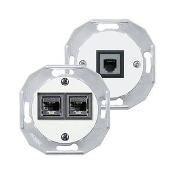 ELSO WDE011701 ELSO IAE/UAE-Einsatz WDE011701 8(8)/(8) ws Renova UAE-/IAE-/ISDN-Steckdose Renova Weiß 1 St.