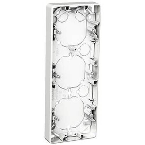 ELSO WDE002363 ELSO AP-Gehäuse WDE002363 3fach 35mm Exxact weiß 1 St.