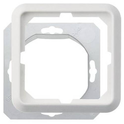 ELSO 224144 ELSO Rahmen 224144 1fach FASHION IP44 reinweiß 1 St.